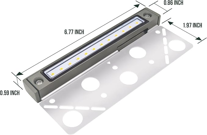 GKOLED 8Pack 6.8 Inch LED Low Voltage Hardscape Lighting, Outdoor Paver Lights - Image 7