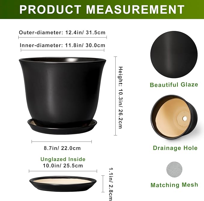 Ceramic Plant Pots - Image 2
