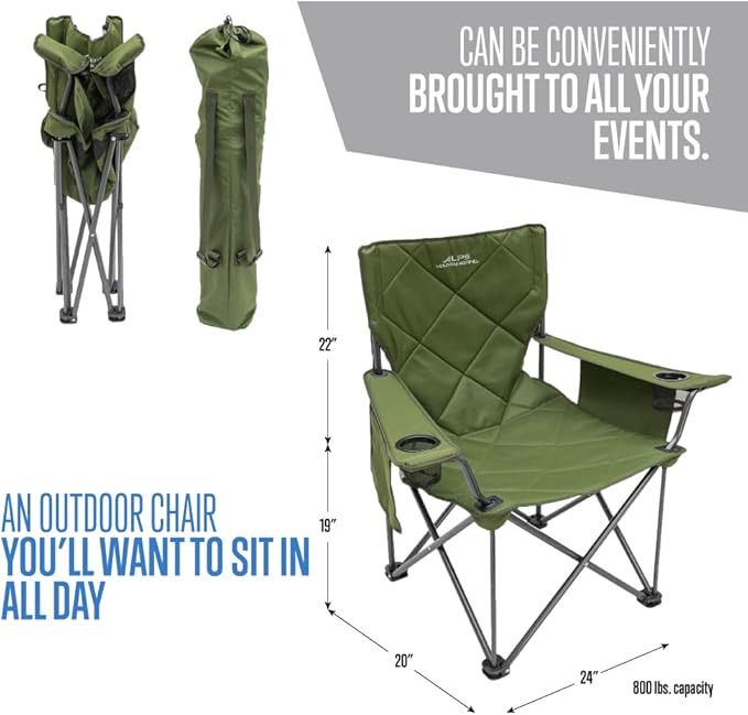 ALPS Mountaineering King Kong Camping Chairs - Image 2