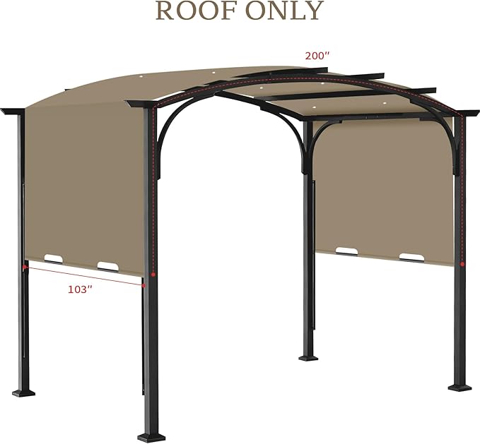Pergola Canopy Replacement Cover - Image 2
