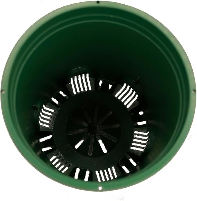 5 Gallon 20-Pack Green Nursery Pot Black Plastic Planters in Bulk - Image 3