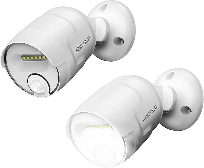 Rechargeable Battery Operated Motion Sensor Light, 4000mAh Battery Powered by Noctila