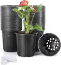JERIA 50-Pack 1 Gallon Flexible Plant Nursery Pots by JERIA