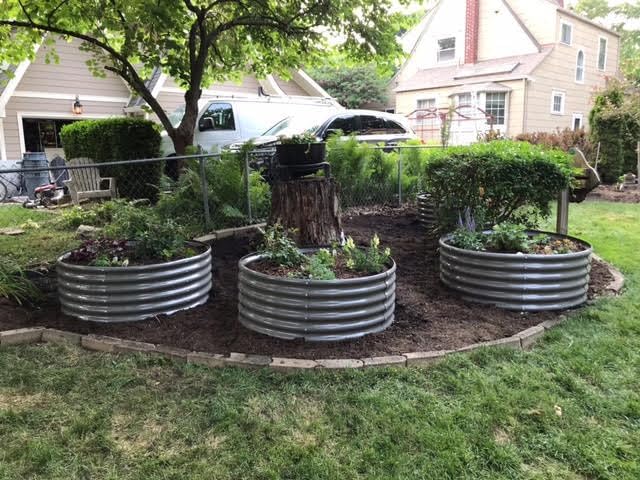 A ANLEOLIFE 8-Pack 4X4X1.5ft & 74x74x18in Deep Root Galvanized Raised Garden - Image 3