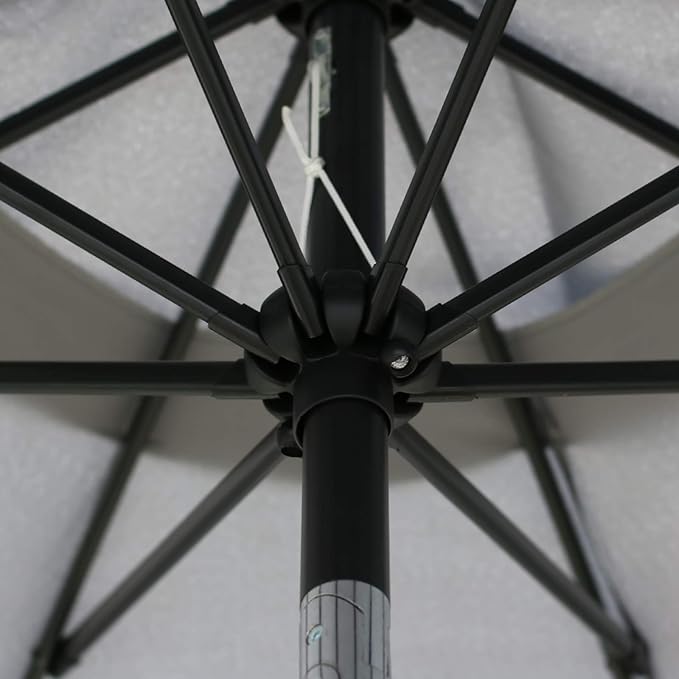 Sunnyglade 9' Patio Umbrella Outdoor Table Umbrella - Image 2