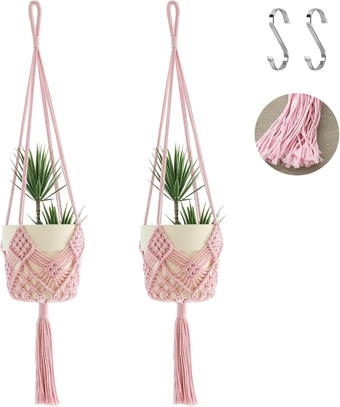 Hanging Planter with Patterns - Image 2