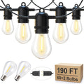 Brightown Outdoor String Lights 190FT by Brightown