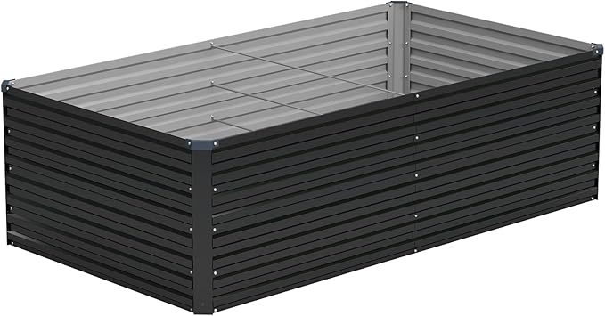 Vengarus 6x3x2FT Galvanized Raised Garden Bed Kit, Deep Root Planter Box - Image 7