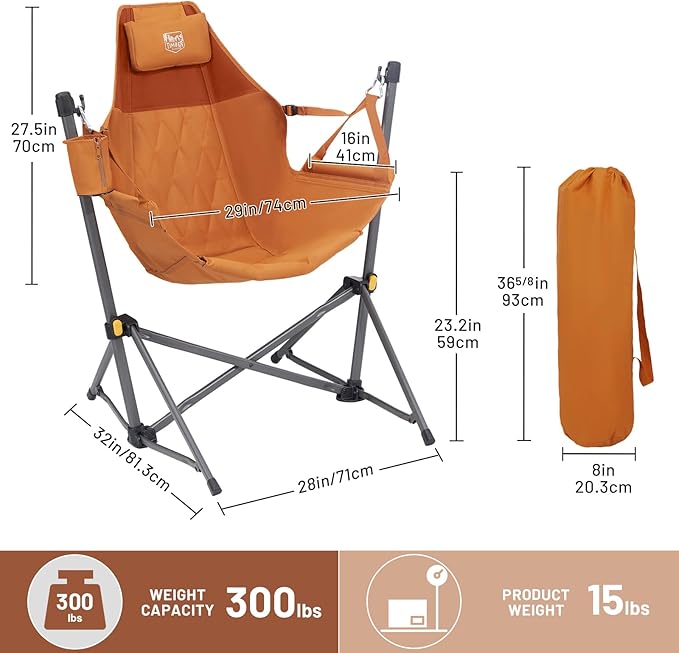 TIMBER RIDGE Hammock Camping Chair - Image 3
