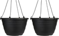 The HC Companies 13 Inch Wrapt Hanging Planters, Lightweight UV-Resistant by TheHCCompanies