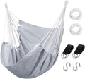 Hommtina Hammock Chair Hanging Rope Swing, Max 300 Lbs Hanging Chair by Hommtina