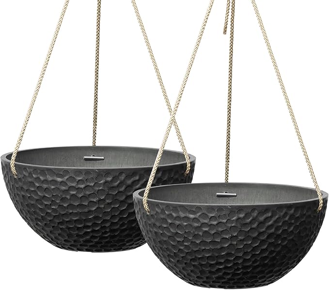 LA JOLIE MUSE Hanging Planters for Indoor Plants, Medium Hanging Planters - Image 2