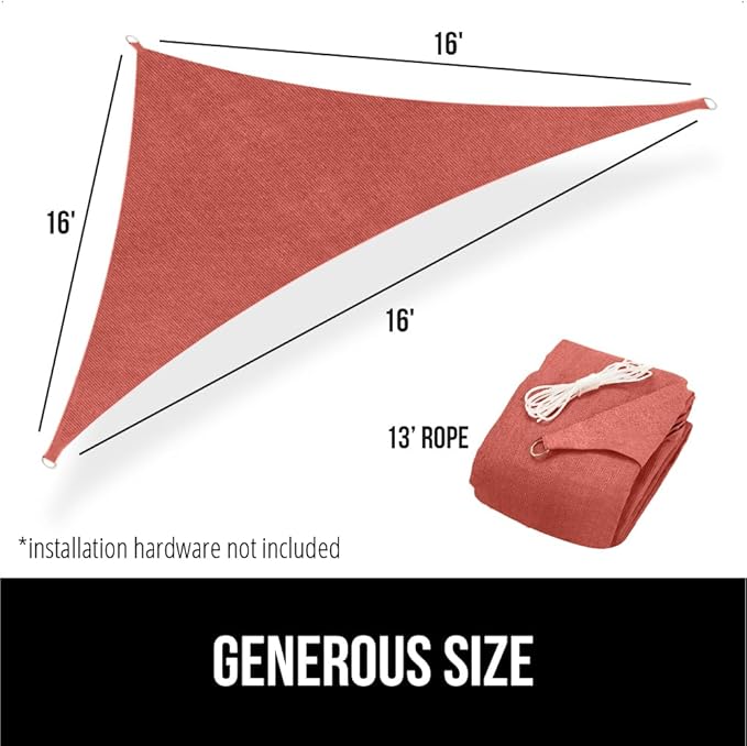 GORILLA GRIP Heavy Duty Sun Shade, UV Protection Fade Tear and Rust Resistant - Image 9