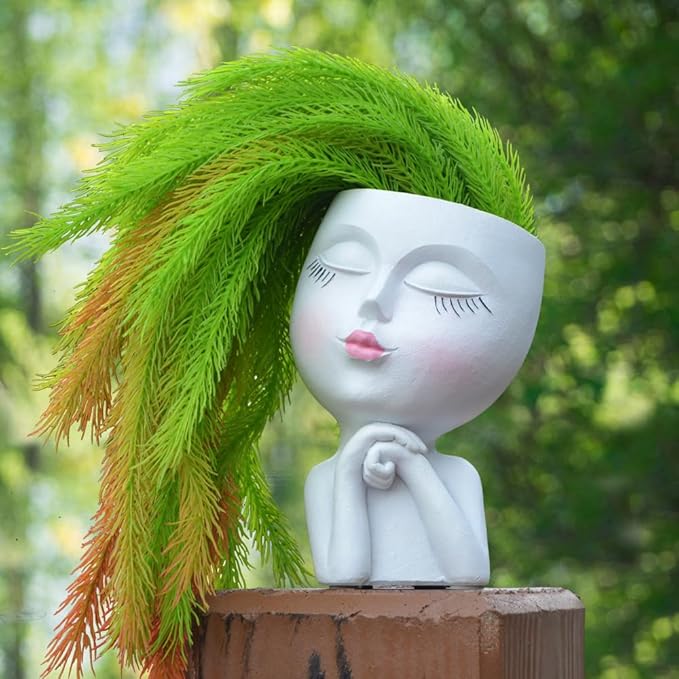 Face Planter, Head Planter, Plant Pots Indoor, Plant Pot - Image 4