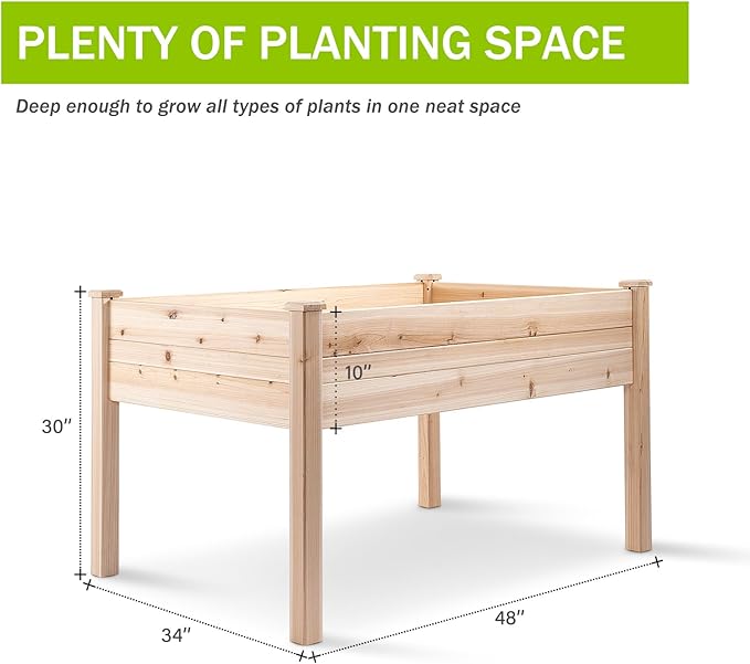 Backyard Expressions 48"x34" Raised Garden Bed - Image 2