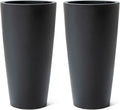 Step2 Tremont Tall Round Tapered Planter, Indoor/Outdoor Plants, Efficient by Step2