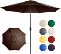 Ayge 9FT Large Outdoor Patio Umbrella Market Table Umbrella-UV Resistant by AYGE