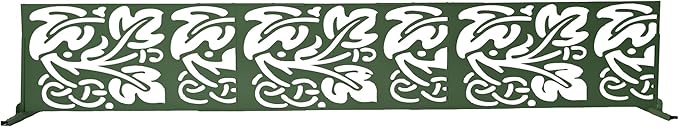Oakland Living 6 ft. X 4 ft. Green Freestanding Metal Privacy Screen Room - Image 7
