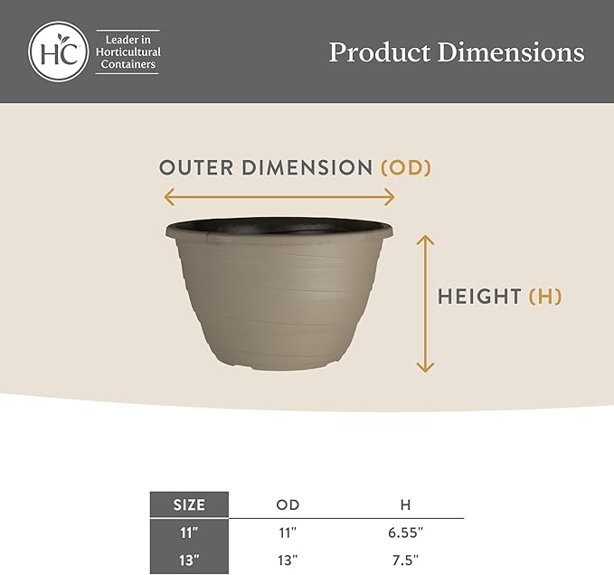 The HC Companies Wrapt Hanging Planters - Image 5