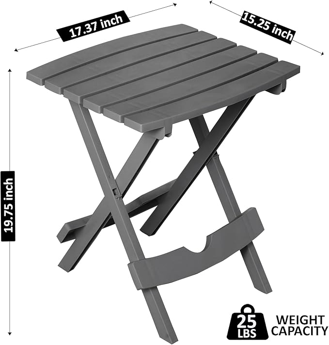 Adams Quik-Fold® Side Table - Image 3