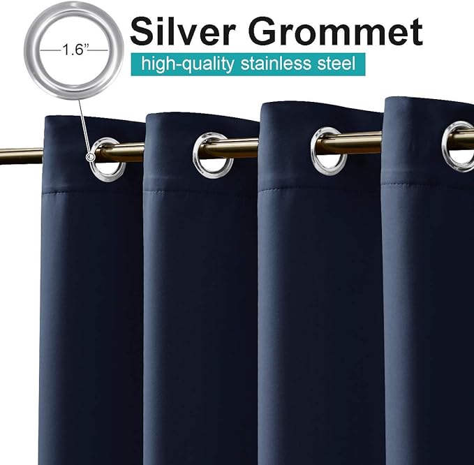 NICETOWN Patio Curtain for Outdoor Waterproof, Home Fashion Machine Washable - Image 2