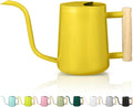 Watering Can Indoor Plants, 35oz Small Stainless Steel Metal Watering Can by GUKJOB