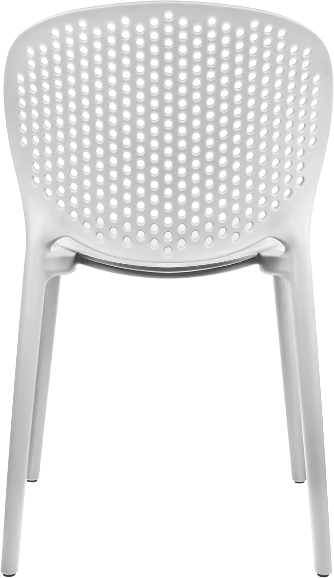 2xhome Patio Dining Chair | Modern Stackable Outdoor Pool Side Chair | Weather - Image 8