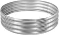 Land Guard 3×3×1ft Galvanized Raised Garden Bed Kit, Round Galvanized Planter by LandGuard