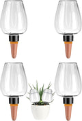 4 Pcs Plant Watering Globes Self Watering Planter Insert Plants Top Fill Water by Unknown