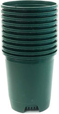 3 Gallon 10-Pack Nursery Pot Green Plastic Planters by CottaPlanters