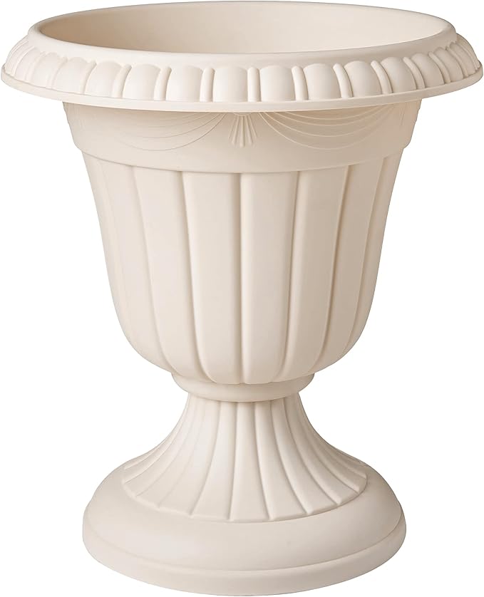 Arcadia Garden Products PL00BG Classic Traditional Plastic Urn Planter - Image 2