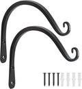 Gtongoko 2 Pack 8 Inch Plant Hangers Outdoor Metal, Plant Hooks by Gtongoko