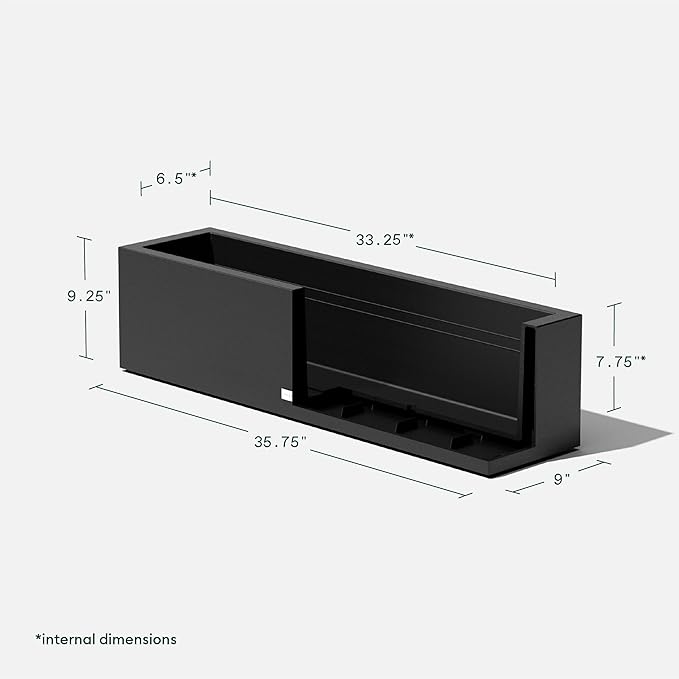 Veradek Block Series Window Box Planter - Image 3