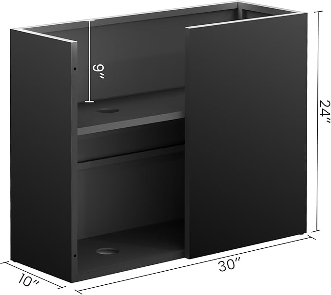 All-Weather Large Metal Planter Box, Modern Tall Outdoor Planters - Image 2