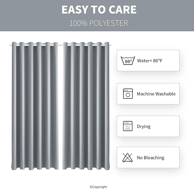 Waterproof Outdoor Curtain W84 x L120 - Image 7
