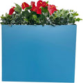 38" L x 13" W x 30" H Metal Tall Rectangular Planter by MinCHI257