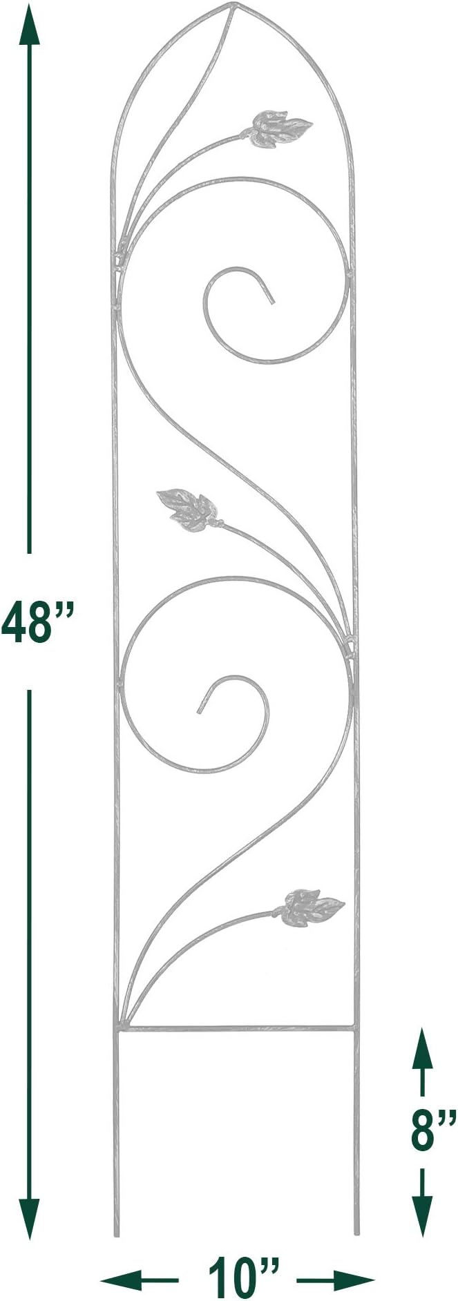 Arcadia Garden Products TR04 Autumn Leaf Trellis - Image 4