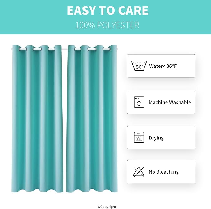 Waterproof Outdoor Curtain W52 x L63 - Image 7