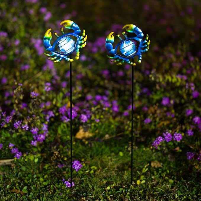 Outdoor Garden Solar Lights, Crab Outdoor Figurine Lights - Image 7