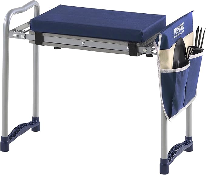 VEVOR Large Folding Garden Kneeler and Seat Heavy Duty, Widened 10" EVA Foam Pad - Image 9