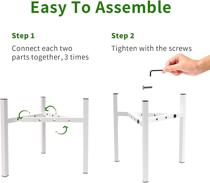 Aripark Plant Stand Indoor Adjustable, Metal Modern Plant Stands, Heavy Duty - Image 6