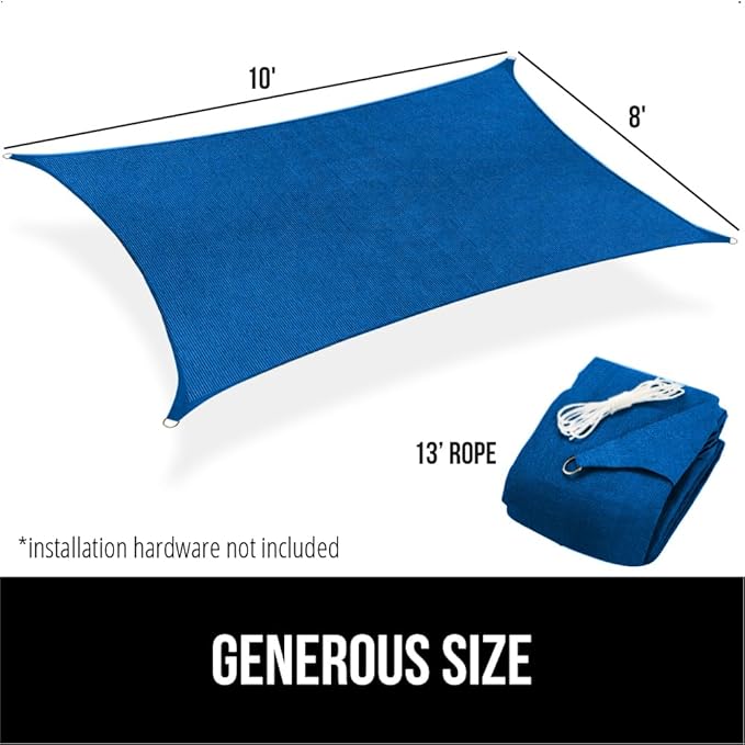 GORILLA GRIP Heavy Duty Sun Shade, UV Protection Fade Tear and Rust Resistant - Image 9