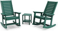 GREENVINES Outdoor Rocking Chair Set | 3-Piece | 2 Rocking Chairs by GreenVines