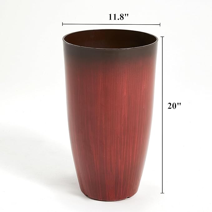 Worth Garden 20" H. Plastic Planters - Image 7