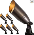 Gardencoin Solid Brass Outdoor Landscape Spotlights, 12V Heavy Duty Low Voltage by Gardencoin