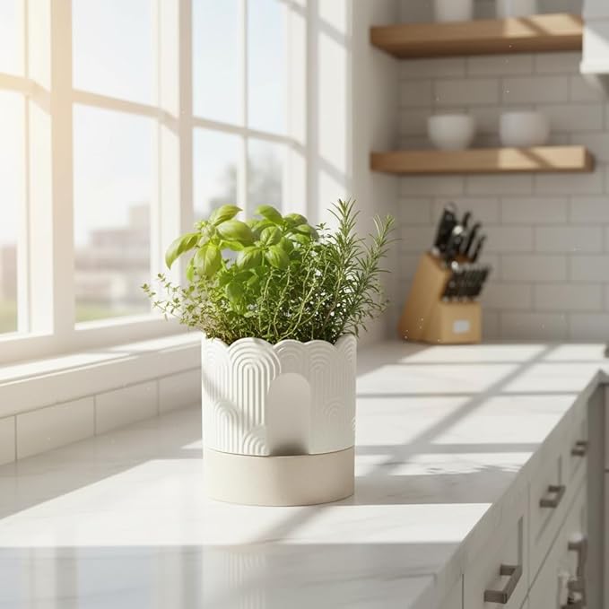 Nihow Self Watering Plant Pot for Indoor Plants - Image 6