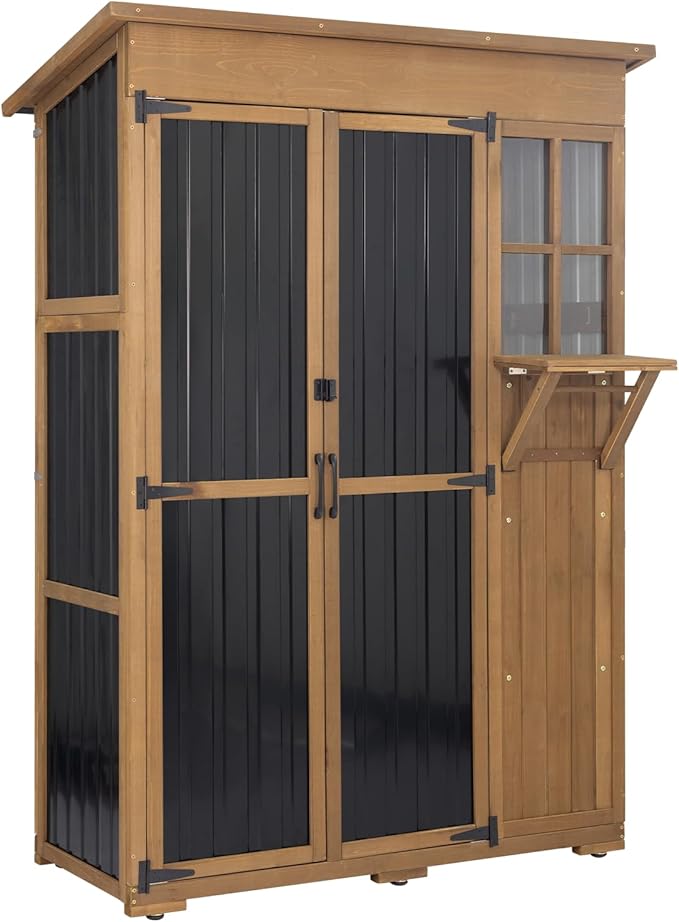 PetsCosset Large Outdoor Storage Cabinet Waterproof by PETSCOSSET