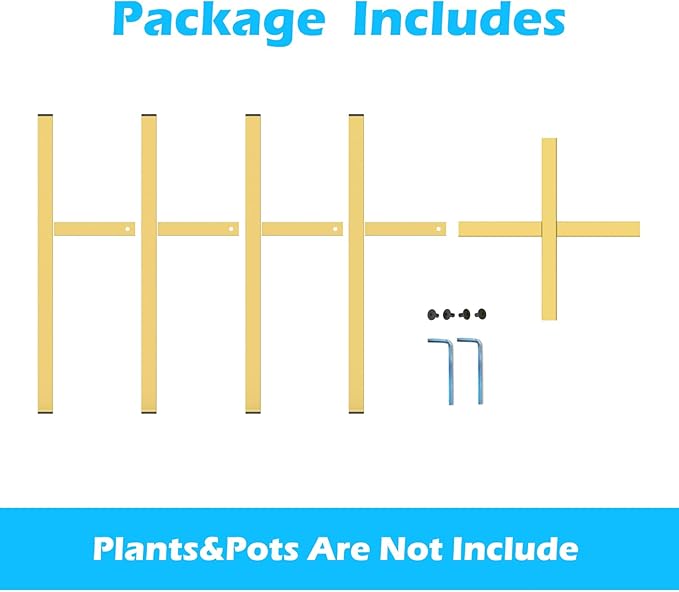 Plant Stand for 10"-16" Plant Pot Indoor Outdoor Corner, Adjustable Metal Heavy - Image 4