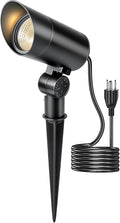 HIBOITEC 1 Pack 30W Outdoor LED Spot Lights 120V Plug in Flag Pole Light 3000LM by HIBOITEC