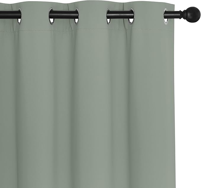 NICETOWN Bedroom Curtain Room Darkening Drapery 102 inches Length - Image 7